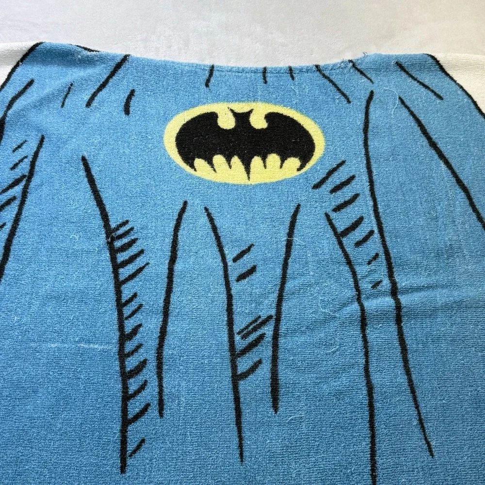 Vintage 1975 Batman Poncho Beach Towel NPP 31x52 Made in USA